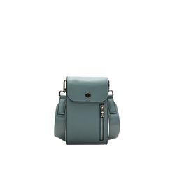 s.Oliver Red Label Mini Bag in Lederoptik - grün/blau (6352)