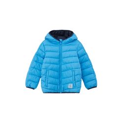 s.Oliver Red Label Quilted jacket with a hood  - green/blue (6431)