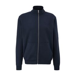 s.Oliver Red Label Sweatshirt jacket with print detail - blue (5955)