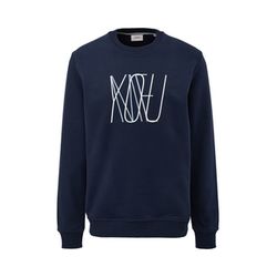 s.Oliver Red Label Sweatshirt with front print  - blue (59D1)