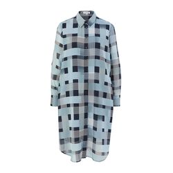 s.Oliver Red Label Checked blouse dress - blue (59A1)