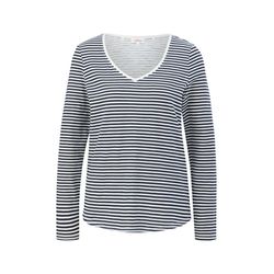 s.Oliver Red Label Longsleeve with stripes - white (59G6)