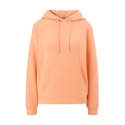 Q/S designed by Stretch viscose hoodie  - orange (2130)