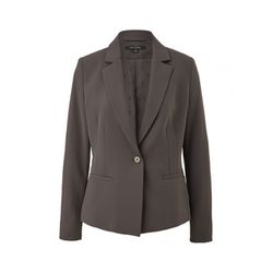 comma Blazer with a crepe structure - brown (8570)