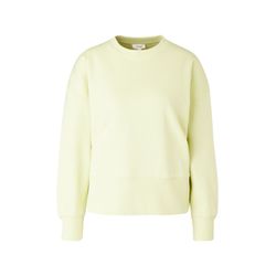 s.Oliver Red Label Sweatshirt with ribbed collar  - green (7015)