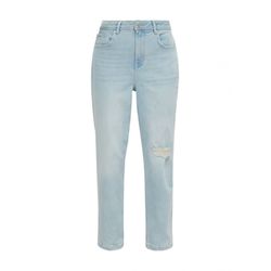 comma Slim: Jeans mit Destroyes  - blau (53Z4)