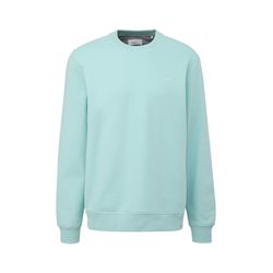 s.Oliver Red Label Sweatshirt with logo print - green/blue (6067)