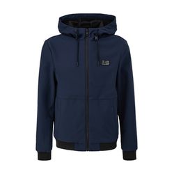 Q/S designed by Outdoor jacket with piped pockets - blue (5884)