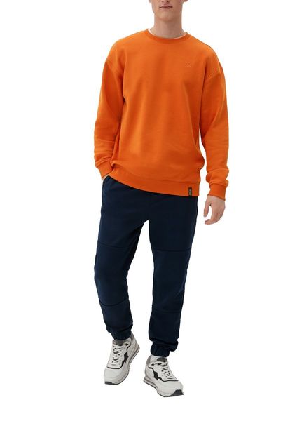Q/S designed by Sweatshirt aus Baumwollmix - orange (23L0)