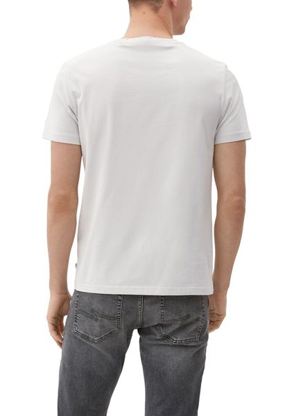 Q/S designed by T-shirt avec impression sur le devant - gris (90D0)
