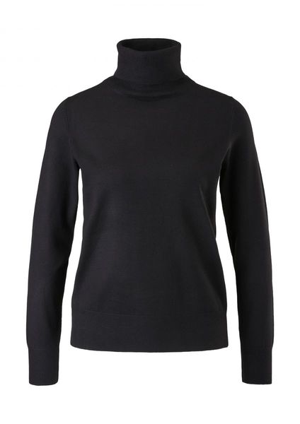 s.Oliver Red Label Fine knit turtleneck sweater - black (9999)