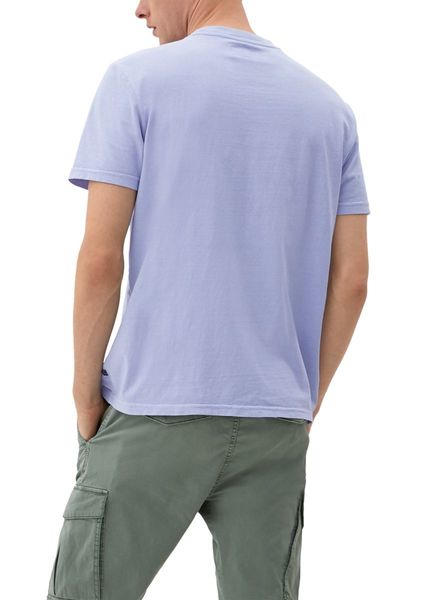 Q/S designed by T-shirt avec impression d'écriture - violet (48D0)