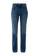 Q/S designed by Catie: Jeans im Slim Fit  - blau (55Z4)
