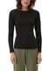 s.Oliver Red Label Longsleeve with rib structure - black (9999)