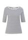 s.Oliver Black Label T-shirt en jersey milleraies - blanc (02G0)