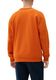 Q/S designed by Sweat-shirt en coton mélangé - orange (23L0)