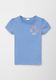 s.Oliver Red Label T-shirt avec encolure à picots  - bleu (5362)