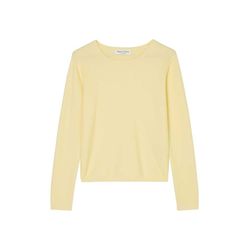 Marc O'Polo Organic Cotton Knit Sweater Regular - yellow (204)