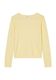 Marc O'Polo Pull en tricot regular en coton organique - jaune (204)