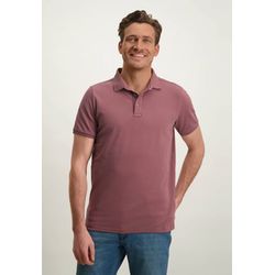 State of Art Poloshirt mit Gummidruck - pink (4200)