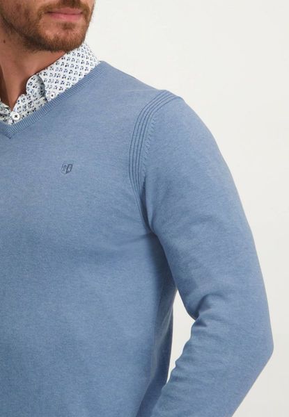State of Art V-neck sweater  - blue (5300)