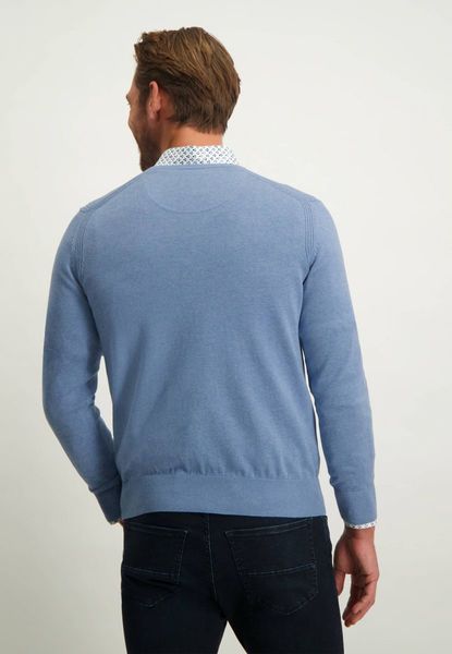 State of Art Pullover mit V-Ausschnitt - blau (5300)
