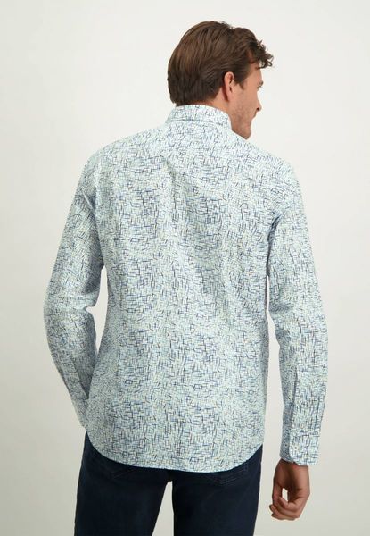 State of Art Chemise à motif all-over - bleu (1157)
