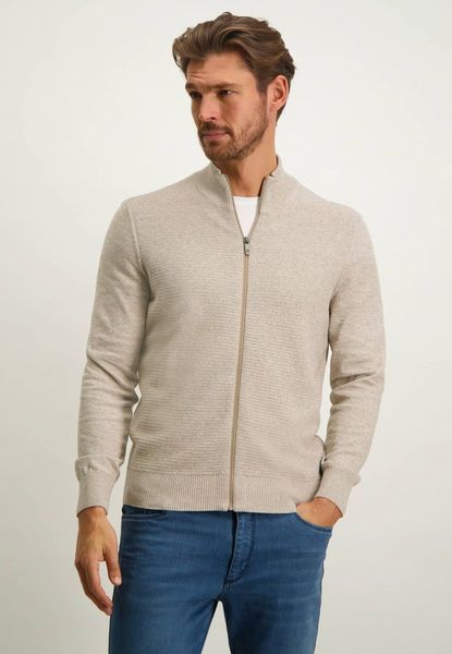 State of Art Cardigan with zipper - beige (1614)