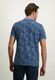 State of Art Polo shirt with allover print  - blue (5359)