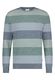 State of Art Mouliné sweater with stripes - blue (5953)