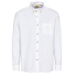 Camel active Long sleeve shirt in pure cotton - white (01)