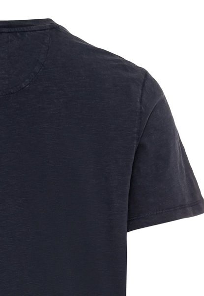 Camel active T-Shirt mit Brusttasche - blau (47)