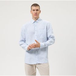 Olymp Shirt with stripes - blue (11)