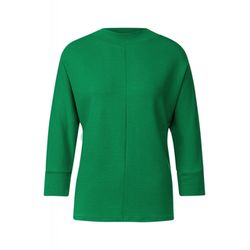 Street One Shirt with stand up collar - green (14649)