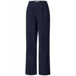 Street One Casual fit twill pants - blue (11238)