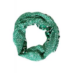 Street One Loop scarf with print - green (34649)