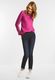 Street One Blouse unie contrastante - rose (11164)