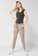Street One Pants Fay in cargo style - beige (12207)