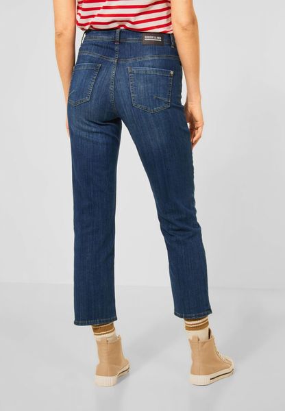 Cecil Slim Fit Cropped Jeans - blau (10283)