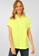 Cecil Solid Oversize Collar Blouse - yellow (13811)