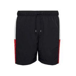 Tommy Hilfiger Flag Mid Length Swim Shorts - black (DW5)
