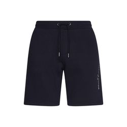 Tommy Hilfiger Sweat shorts with logo and drawstring - blue (DW5)