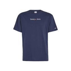 Tommy Jeans T-shirt classique à logo brodé - bleu (C87)