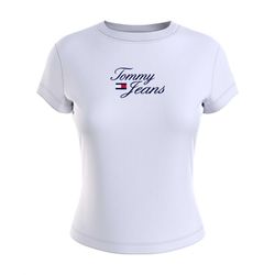 Tommy Jeans Basic shirt with logo - white (YBR)
