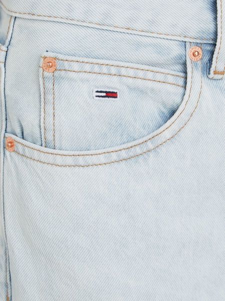 Tommy Jeans Denim hot pants with acid wash - blue (1AB)