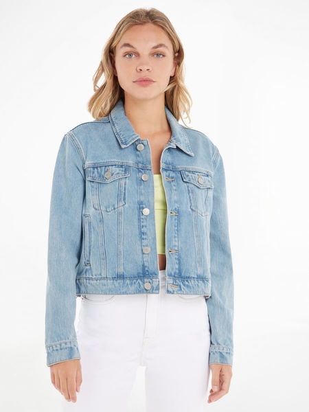 Tommy Jeans Izzie Slim Fit Denim Jacket blue 1AB L