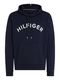 Tommy Hilfiger Arched Logo Archive Fit Hoody - blue (DW5)