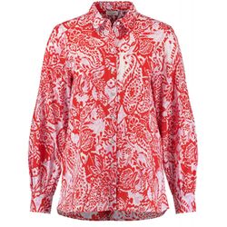 Gerry Weber Collection Blouse with allover pattern - white/red/pink (09068)