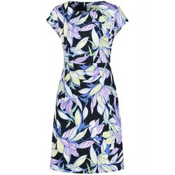 Gerry Weber Collection Dress with floral print - purple (08088)