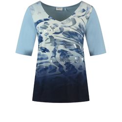 Gerry Weber Collection T-shirt with half sleeve - blue (08038)
